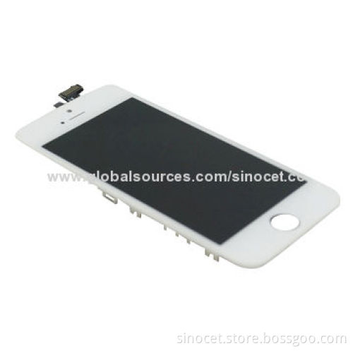 LCD Screen Digitizer for iPhone 5, Available in White, Grade A